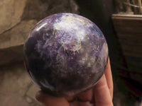 Polished Purple Lepidolite Mica Spheres  x 4 From Madagascar - TopRock