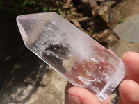 Polished Icy Clear Quartz Points  x 12 From Madagascar - TopRock