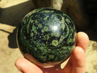 Polished Stromatolite / Kambamba Jasper Spheres  x 2 From Madagascar - Toprock Gemstones and Minerals 