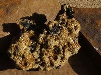 Natural Schorl Black Tourmaline Specimens x 4 From Erongo, Namibia