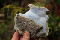 Natural Blue Lace Agate Geode Specimens  x 5 From Nsanje, Malawi - TopRock