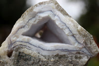 Natural Blue Lace Agate Geode Specimens  x 5 From Nsanje, Malawi - TopRock