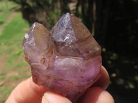 Natural Smokey Amethyst Window Quartz Crystals  x 35 From Ambatondrazaka, Madagascar - TopRock