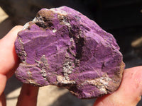 Natural Metallic Purpurite Cobbed Specimens  x 12 From Erongo, Namibia - Toprock Gemstones and Minerals 