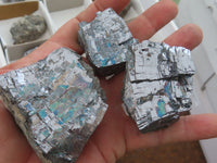 Natural Rare Silver Lead Galena Specimens  x 12 From Namibia - Toprock Gemstones and Minerals 