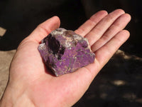 Natural Metallic Purpurite Cobbed Specimens  x 12 From Erongo, Namibia - Toprock Gemstones and Minerals 