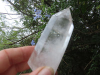 Polished Clear Quartz Crystal Points  x 6 From Madagascar - Toprock Gemstones and Minerals 