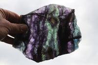 Polished Semi Translucent Watermelon Fluorite Slices  x 2 From Uis, Namibia - TopRock