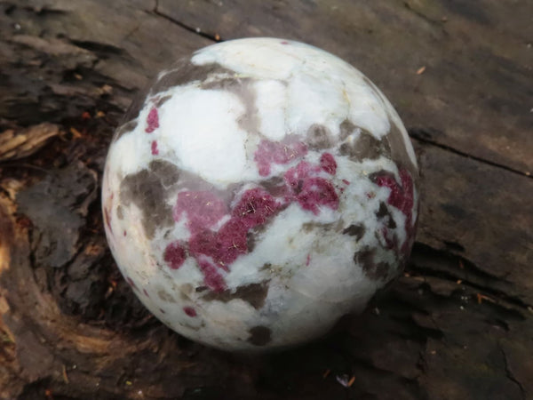 Polished Rubellite Pink Tourmaline Spheres  x 3 From Madagascar - TopRock