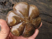 Polished Mixed Stone Pumpkin Carvings  x 6 From Zimbabwe - TopRock