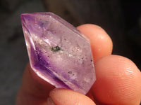 Polished Small Window Amethyst Points x 35 From Ankazobe, Madagascar