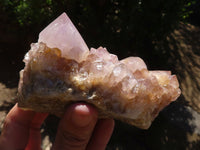 Natural Spirit Amethyst Quartz Clusters  x 3 From Boekenhouthoek, South Africa - Toprock Gemstones and Minerals 