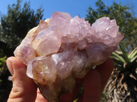 Natural Spirit Amethyst Quartz Clusters  x 3 From Boekenhouthoek, South Africa - Toprock Gemstones and Minerals 