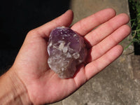 Natural Single Window Amethyst Crystals x 12 From Ambatondrazaka, Madagascar - TopRock