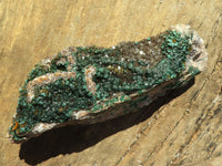 Natural Rare Ball Malachite On Drusy Quartz & Dolomite Matrix  x 1 From Kambove, Congo - Toprock Gemstones and Minerals 