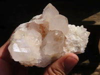 Natural White Spirit Cactus Quartz Clusters  x 6 From Boekenhouthoek, South Africa - Toprock Gemstones and Minerals 