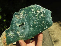 Polished Green Mtorolite / Emerald Chrome Chrysoprase Plates  x 6 From Mutorashanga, Zimbabwe - TopRock