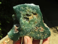 Polished Green Mtorolite / Emerald Chrome Chrysoprase Plates  x 6 From Mutorashanga, Zimbabwe - TopRock