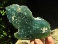 Polished Green Mtorolite / Emerald Chrome Chrysoprase Plates  x 6 From Mutorashanga, Zimbabwe - TopRock