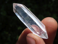 Polished Double Terminated Clear Quartz Points  x 20 From Madagascar - TopRock