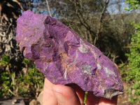 Natural Metallic Purpurite Cobbed Specimens  x 6 From Erongo, Namibia - Toprock Gemstones and Minerals 