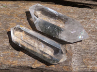 Polished Double Terminated Clear Quartz Points  x 20 From Madagascar - TopRock