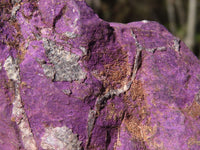 Natural Metallic Purpurite Cobbed Specimens  x 6 From Erongo, Namibia - Toprock Gemstones and Minerals 