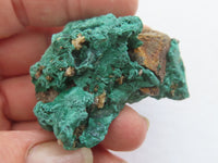 Natural Chatoyant Silky Malachite Specimens  x 12 From Kasompe, Congo - Toprock Gemstones and Minerals 