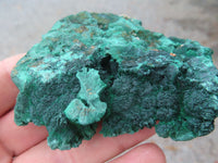 Natural Chatoyant Silky Malachite Specimens  x 12 From Kasompe, Congo - Toprock Gemstones and Minerals 