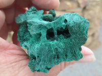 Natural Chatoyant Silky Malachite Specimens  x 12 From Kasompe, Congo - Toprock Gemstones and Minerals 