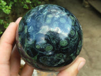 Polished Stromatolite / Kambamba Jasper Spheres  x 2 From Madagascar - Toprock Gemstones and Minerals 