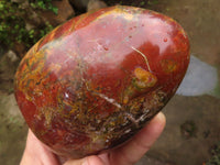 Polished Red Jasper Standing Free Forms  x 2 From Madagascar - Toprock Gemstones and Minerals 