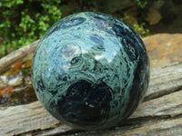 Polished Stromatolite / Kambamba Jasper Spheres  x 2 From Madagascar - Toprock Gemstones and Minerals 