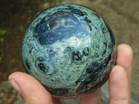 Polished Stromatolite / Kambamba Jasper Spheres  x 2 From Madagascar - Toprock Gemstones and Minerals 