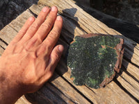 Natural Rare Libethenite Crystals With Drusy Dolomite On Banded Ironstone Matrix x 2 From Congo