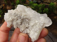 Natural Small Clear Quartz Clusters  x 12 From Mpika, Zambia - Toprock Gemstones and Minerals 