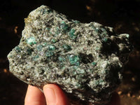 Natural Emerald In Matrix Specimens  x 2 From Sandawana, Zimbabwe - Toprock Gemstones and Minerals 