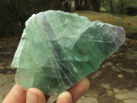 Polished Watermelon Fluorite Standing Slabs  x 5 From Uis, Namibia - TopRock