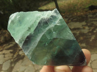 Polished Watermelon Fluorite Standing Slabs  x 5 From Uis, Namibia - TopRock