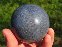 Polished Lazulite Spheres & Crystal Point x 3 From Madagascar - TopRock