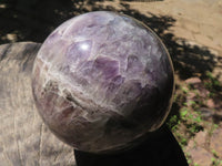 Polished Extra Large Smokey Amethyst Sphere  x 1 From Madagascar - TopRock