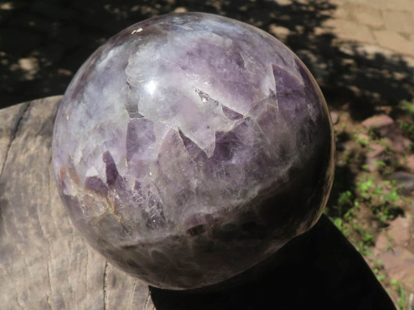 Polished Extra Large Smokey Amethyst Sphere  x 1 From Madagascar - TopRock