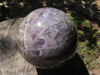 Polished Extra Large Smokey Amethyst Sphere  x 1 From Madagascar - TopRock