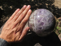 Polished Extra Large Smokey Amethyst Sphere  x 1 From Madagascar - TopRock