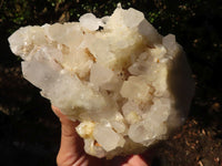 Natural Sugar Quartz Crystal Cluster  x 1 From Ambatofinadrahana, Madagascar - Toprock Gemstones and Minerals 