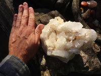 Natural Sugar Quartz Crystal Cluster  x 1 From Ambatofinadrahana, Madagascar - Toprock Gemstones and Minerals 