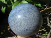 Polished Medium Sized Lazulite Spheres x 4 From Ambatfinhandrana, Madagascar - TopRock