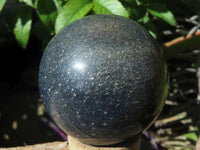 Polished Medium Sized Lazulite Spheres x 4 From Ambatfinhandrana, Madagascar - TopRock