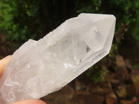 Natural Single Clear Quartz Crystals  x 35 From Mpika, Zambia - Toprock Gemstones and Minerals 