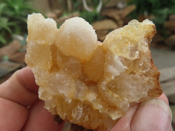 Natural Golden Limonite / Lemonite Quartz Clusters  x 24 From Zambia - Toprock Gemstones and Minerals 